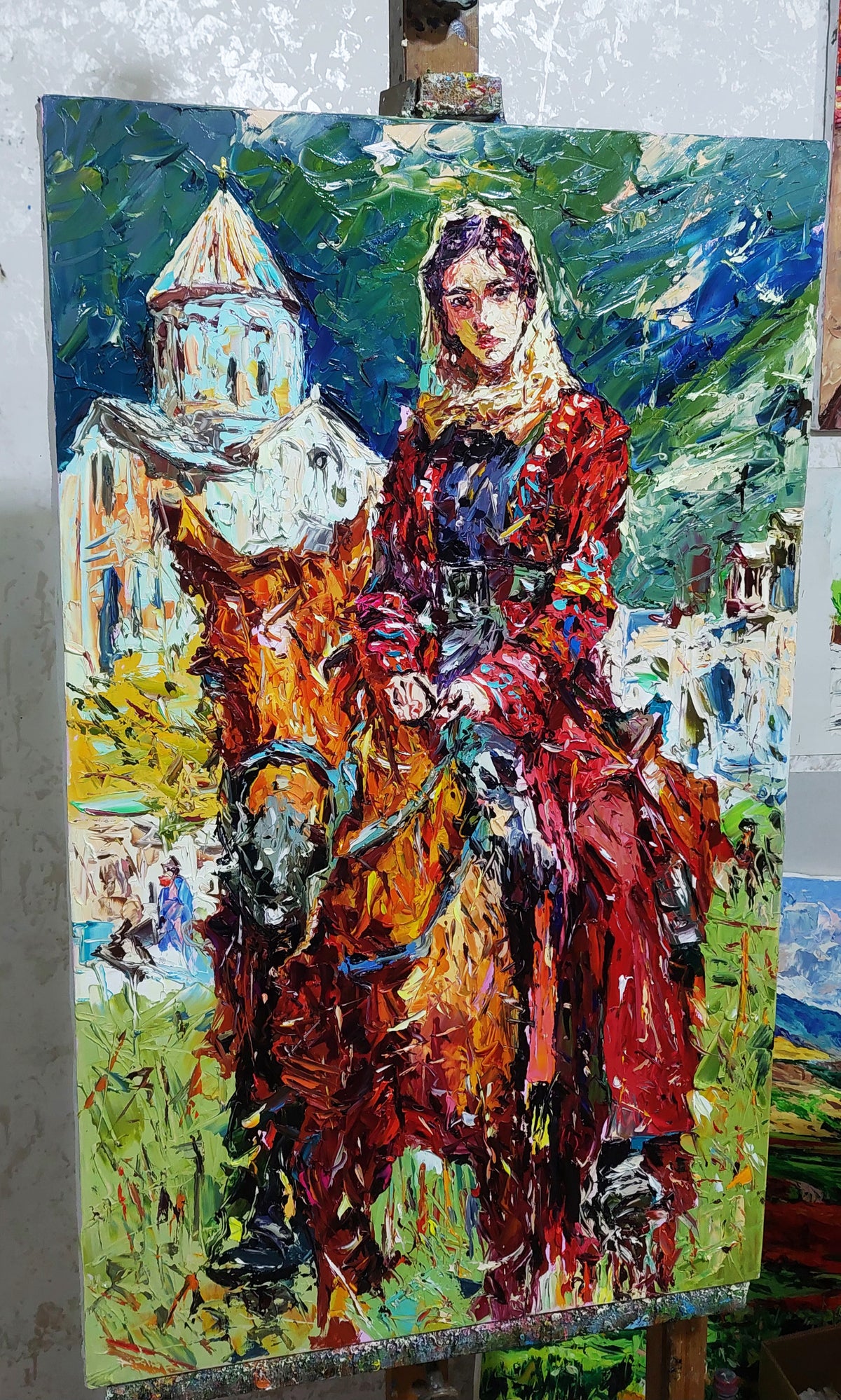 The Beauty Horsewoman - Andranik Harutyunyan