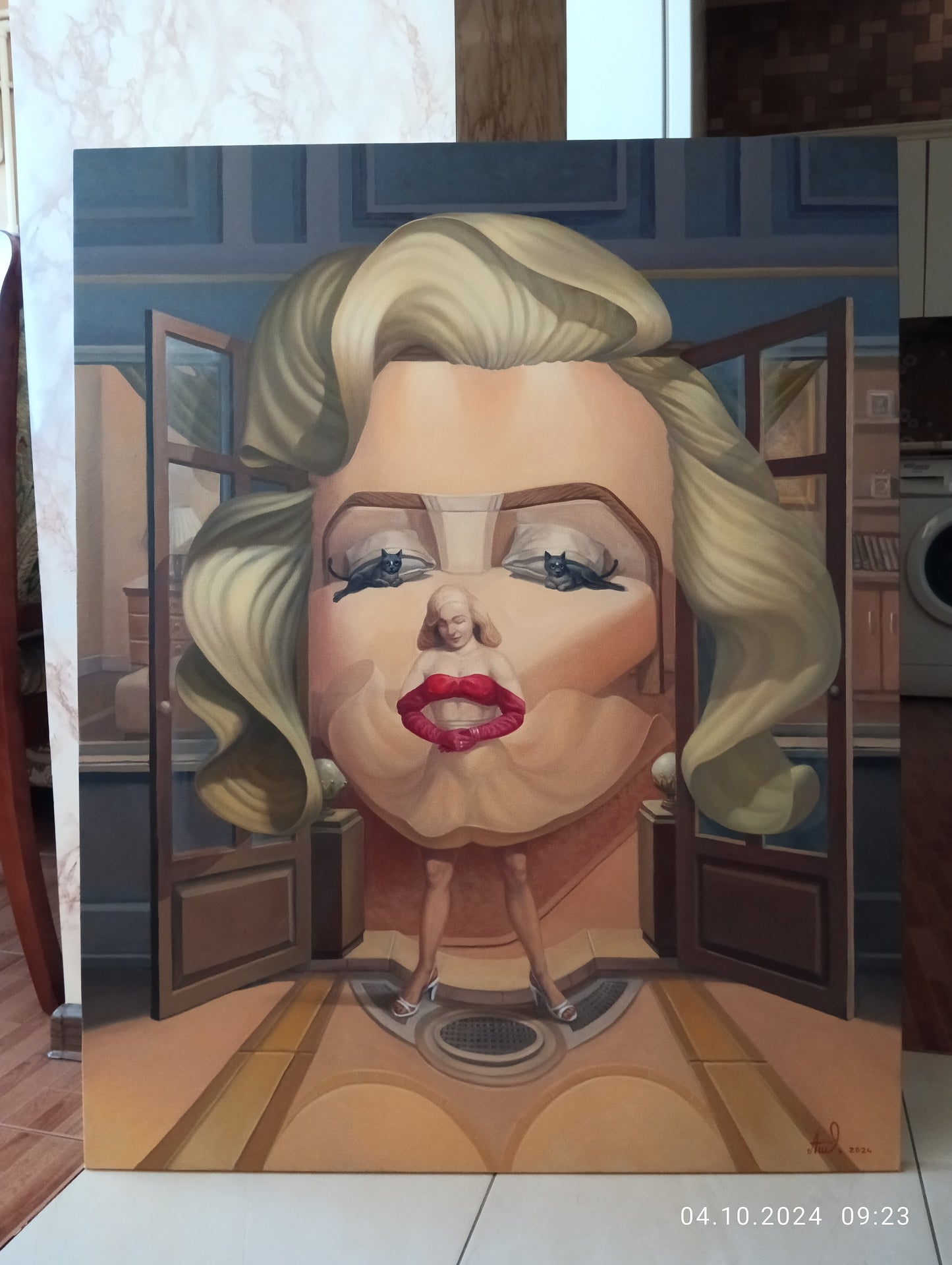 Marilyn Reimagined: A Surreal Portrait - Artush Voskanyan