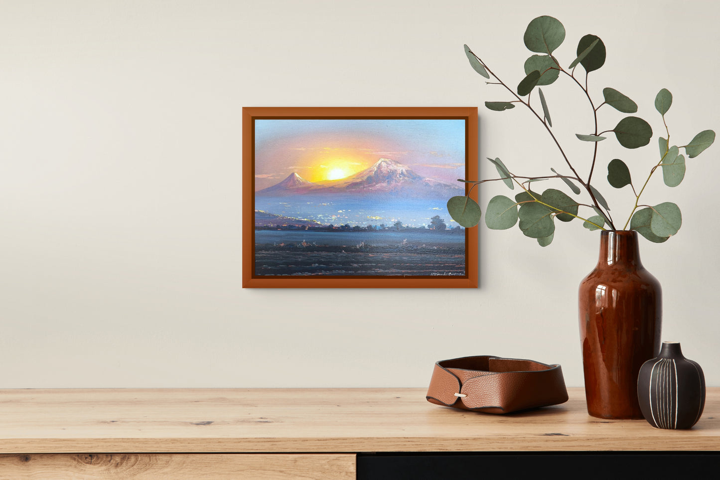 Ararat at Sunset - Mekhak Khazaryan