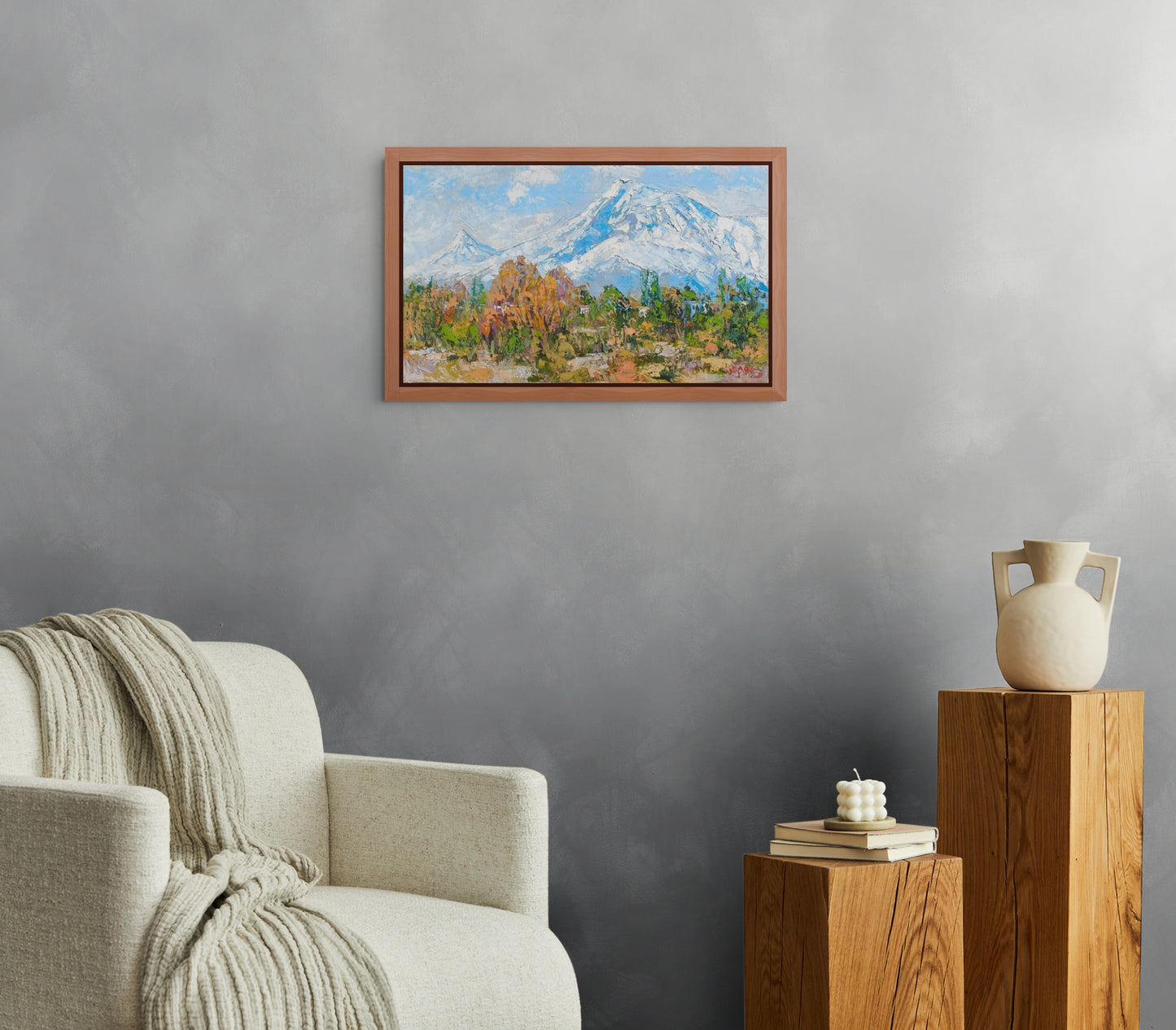 The Valley Below Ararat - Sergey Arustamyan