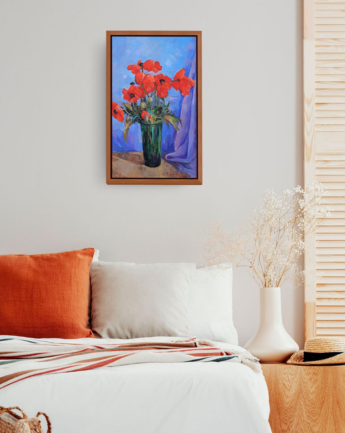 Vase of Wild Poppies - Aramayis Khlghatyan