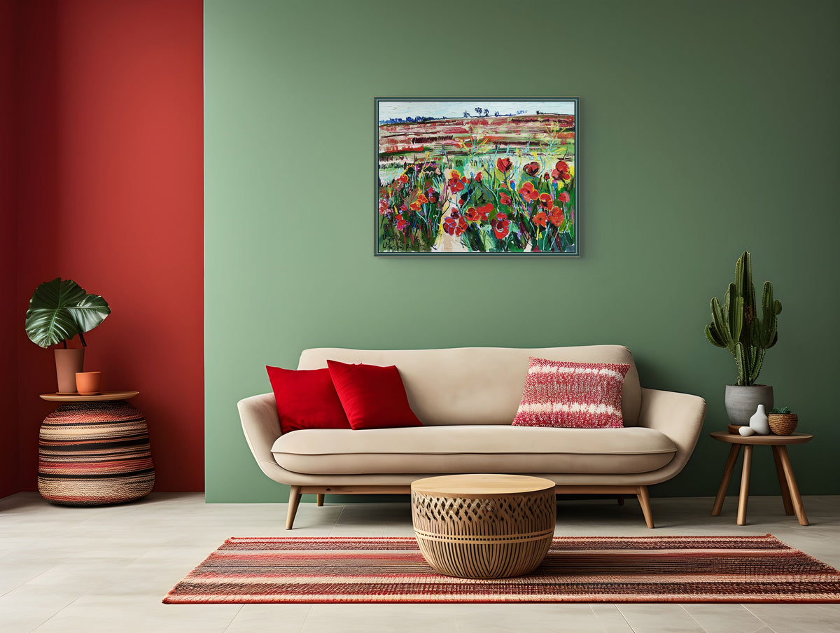 Wild Poppy Fields - Martin Mushkambaryan