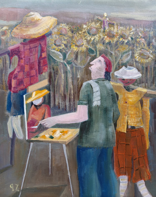 The Scarecrow Painter - Gegham Hunanyan