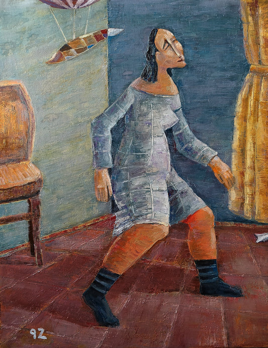 The Girl in Black Stockings - Gegham Hunanyan