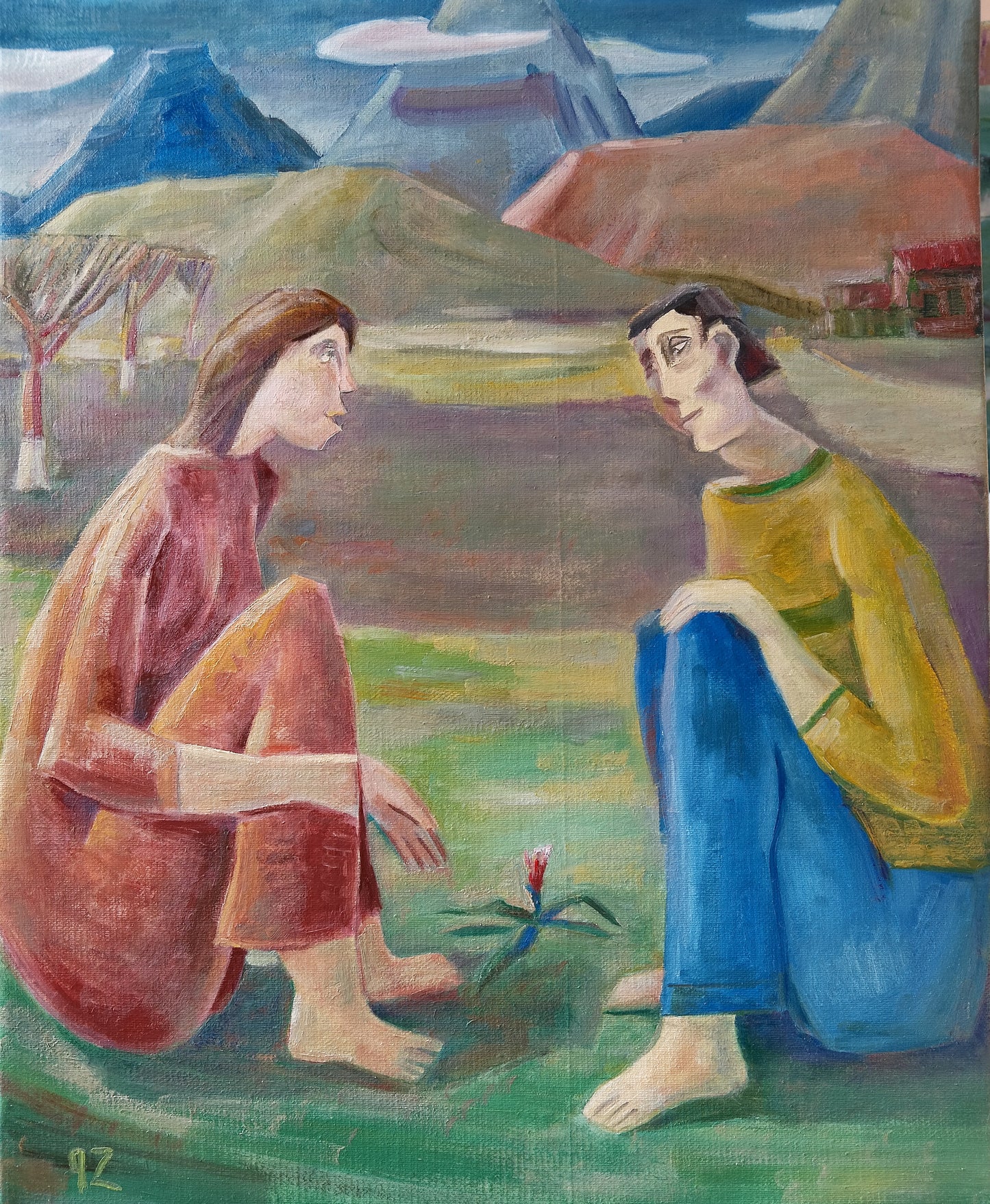The Meeting in the Meadow - Gegham Hunanyan