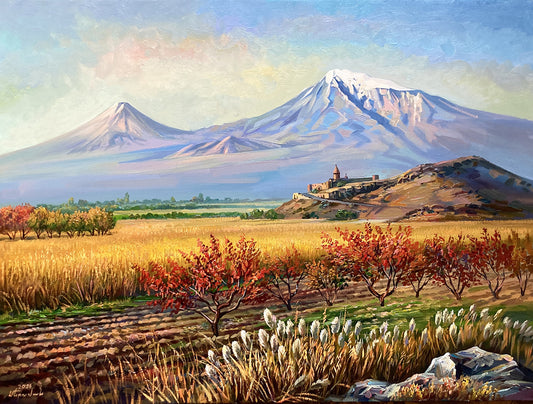 Ararat and Khor Virap - Meruzhan Khachatryan