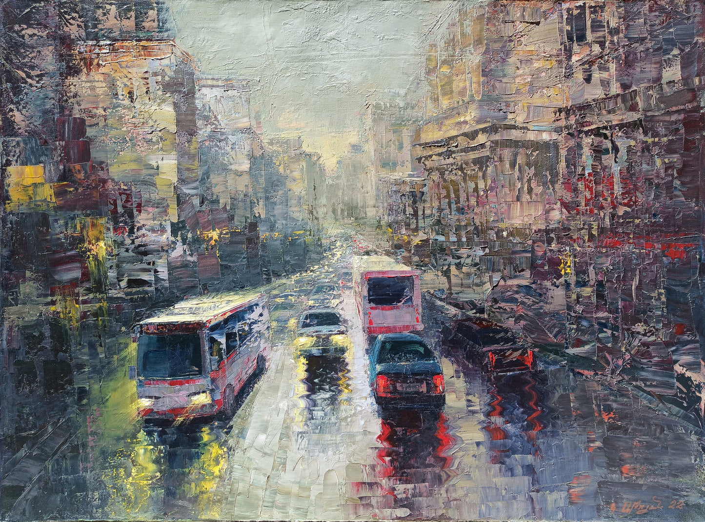 Urban Rhythm in the Rain - Kamo Atoyan