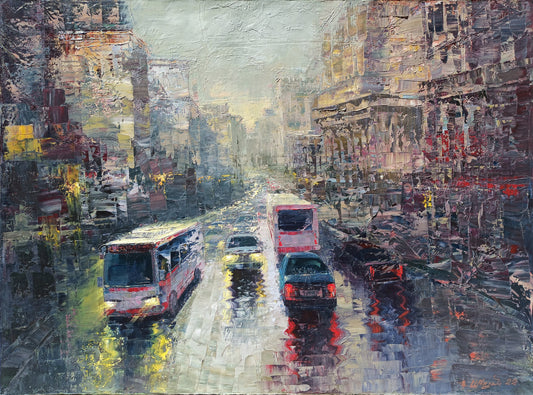 Urban Rhythm in the Rain - Kamo Atoyan