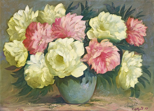 A Vase Full of Peonies - Kamo Atoyan