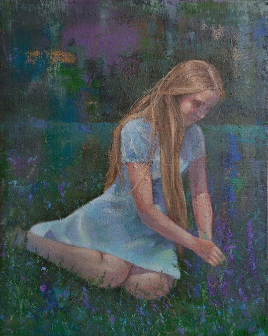 Innocence Amongst the Lavender - Kamsar Ohanyan