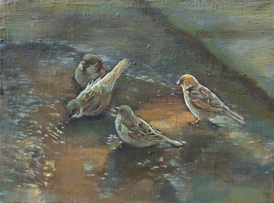 Sparrows Gathering - Kamsar Ohanyan