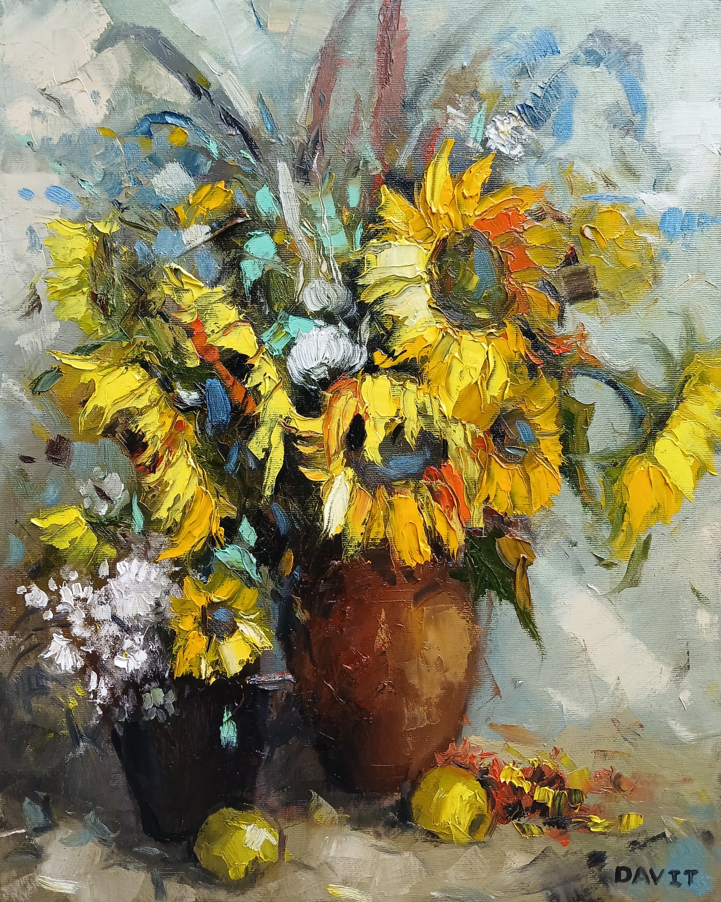 Warm Floral Composition - Davit Arstamyan