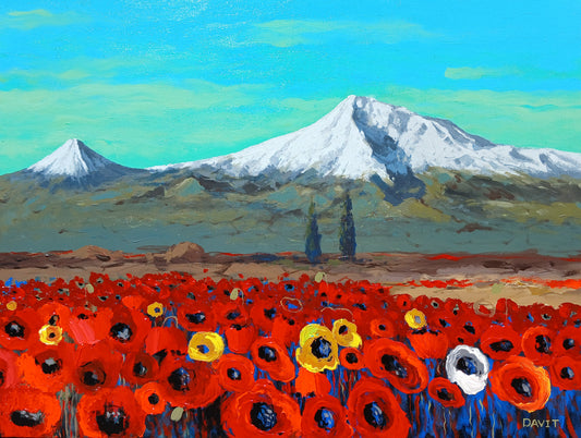 Spring Poppies by Ararat - Davit Arstamyan