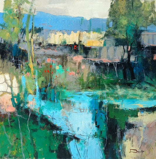 The Turquoise Pond- Davit Arstamyan