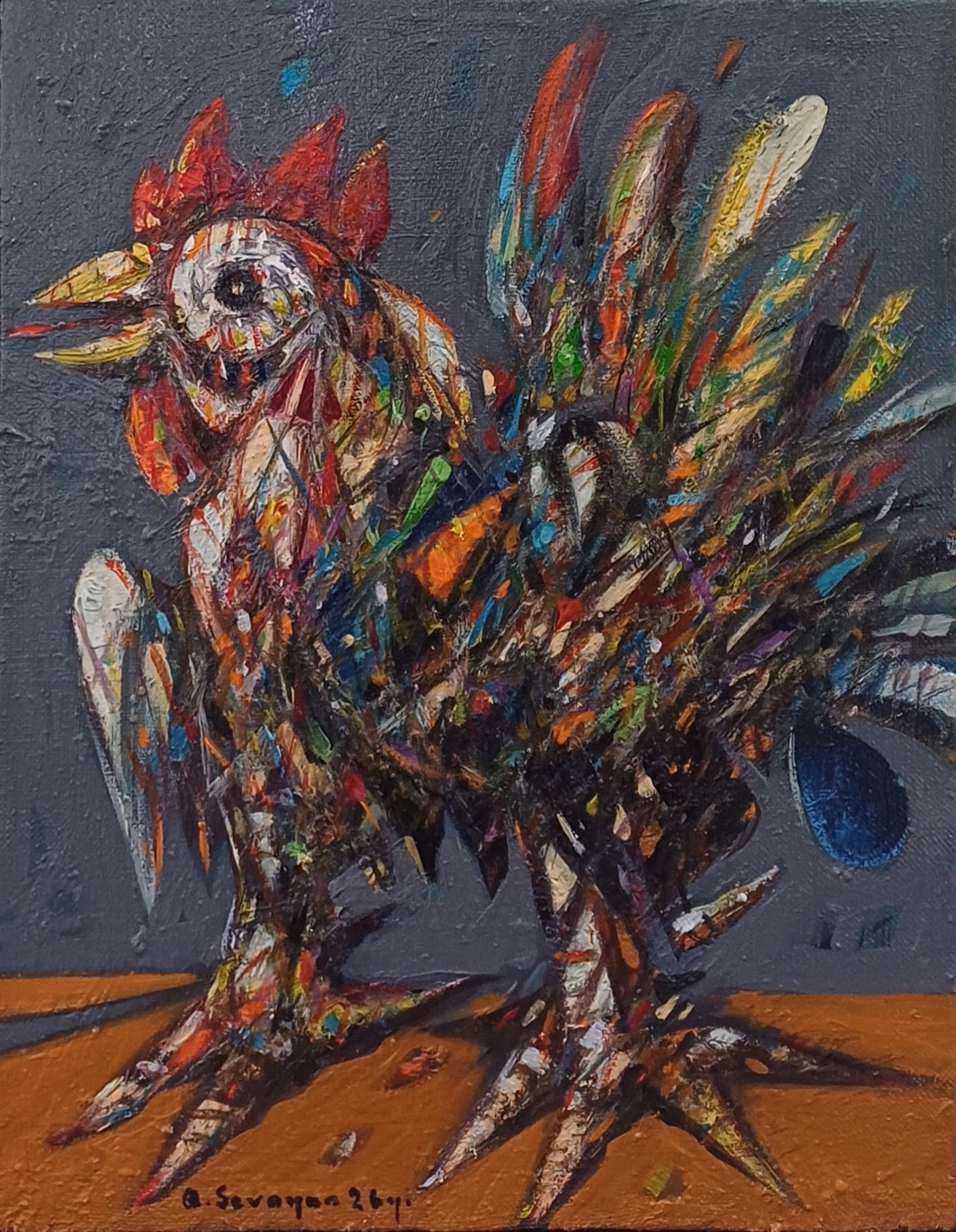 The Colorful Rooster - Aram Sevoyan