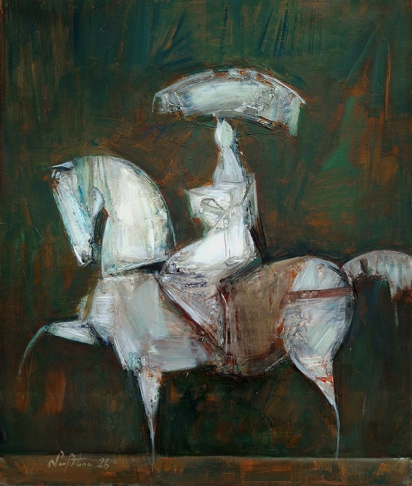 Woman on Horseback - Mateos Sargsyan