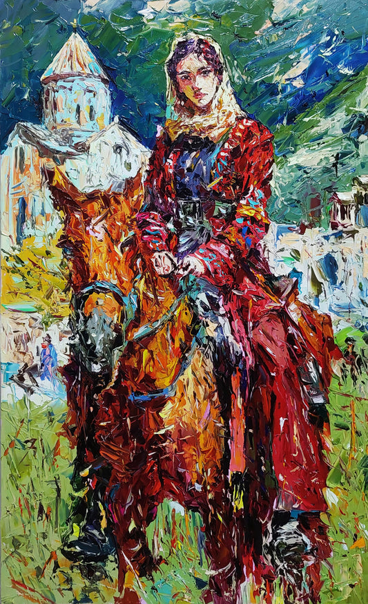The Beauty Horsewoman - Andranik Harutyunyan
