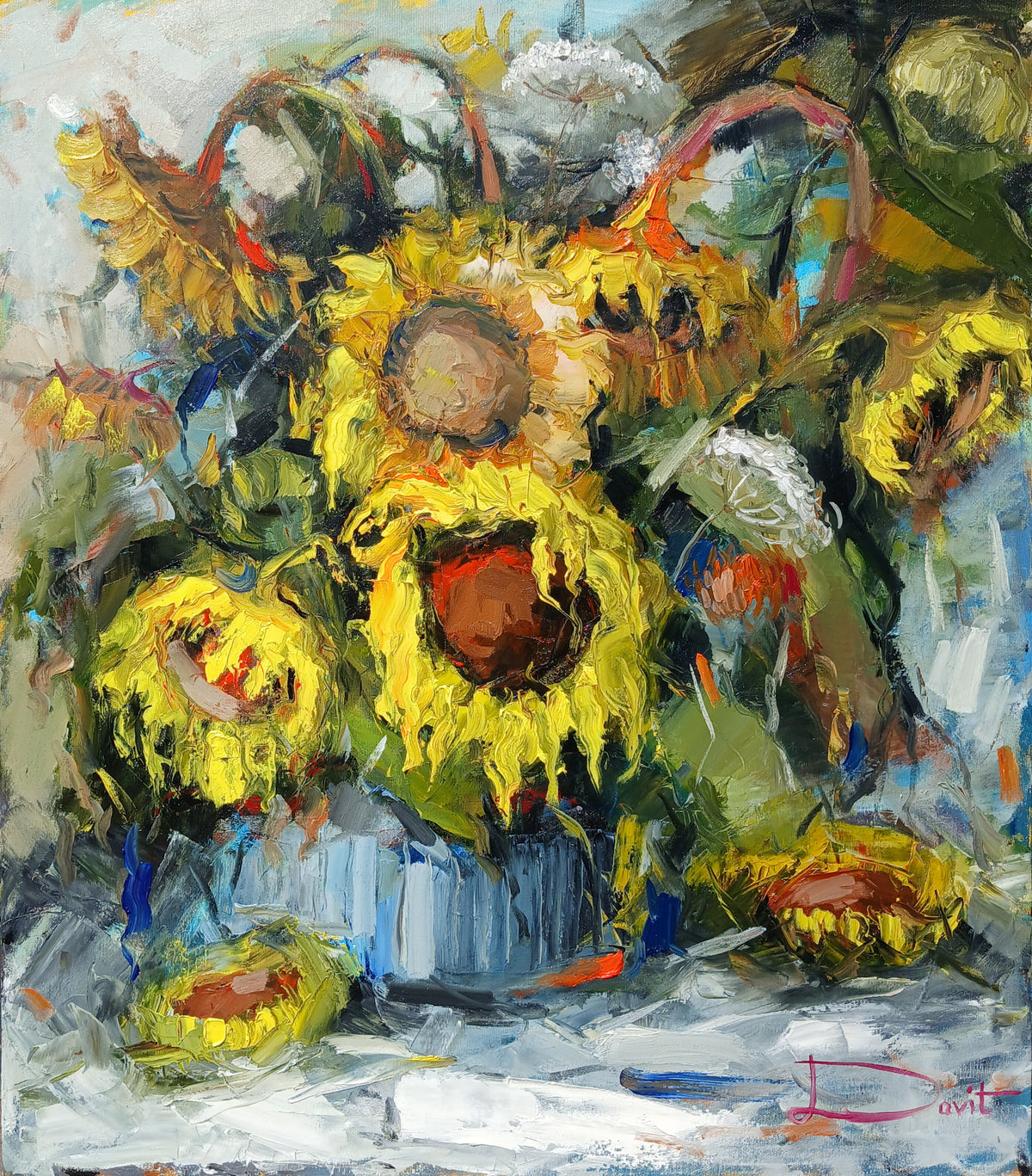 Sunflowers in Bloom - Davit Arstamyan