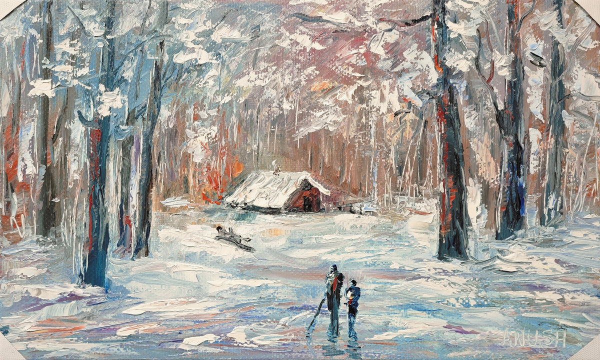 The Cabin in the Snow - Anush Emiryan