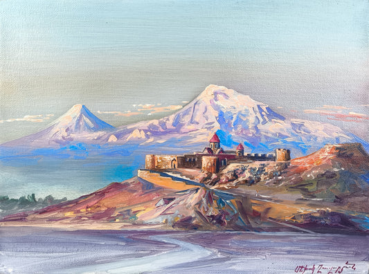 Ararat from Khor Virap - Mekhak Khazaryan