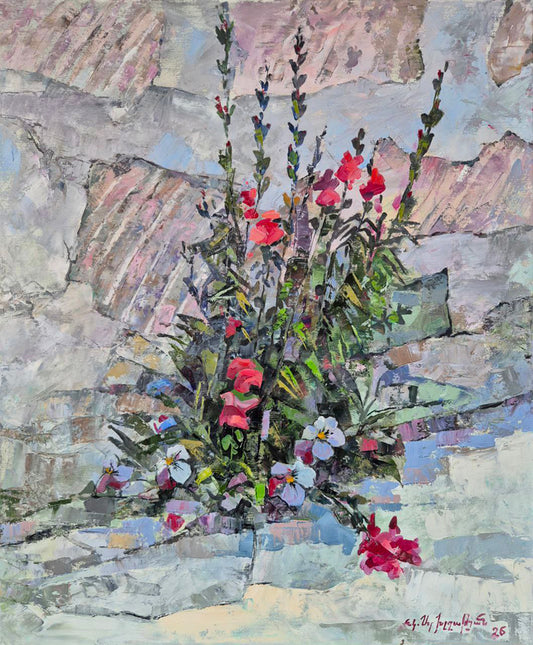 The Flowered Wall - Aramayis Khlghatyan