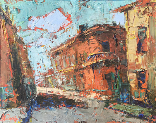Warm Tones of The Old City - Narek Qochunc