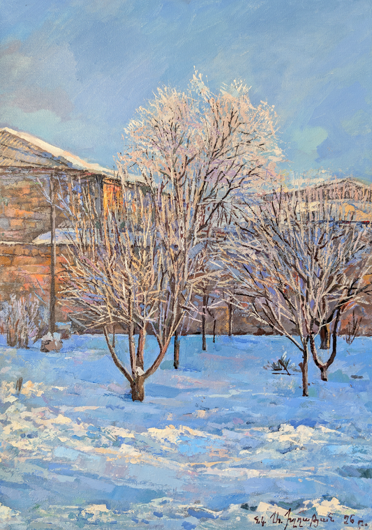 Snowbound Garden - Aramayis Khlghatyan