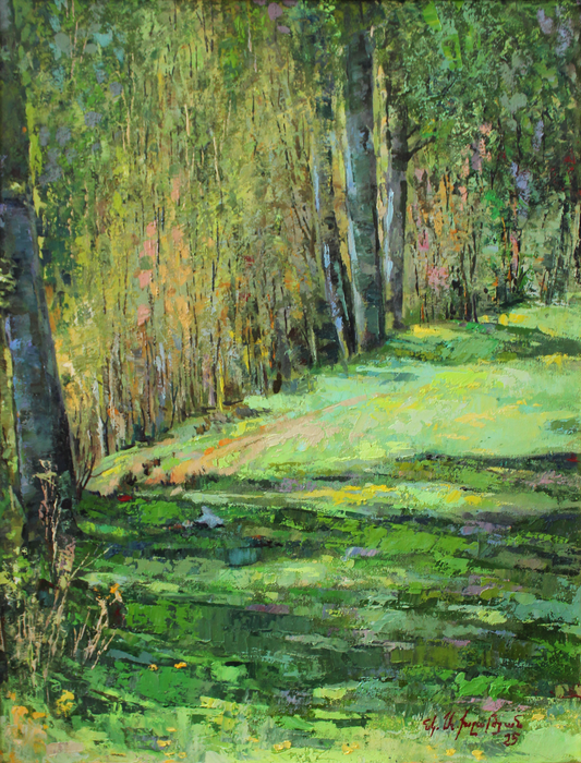 In a Poplar Grove - Aramayis Khlghatyan