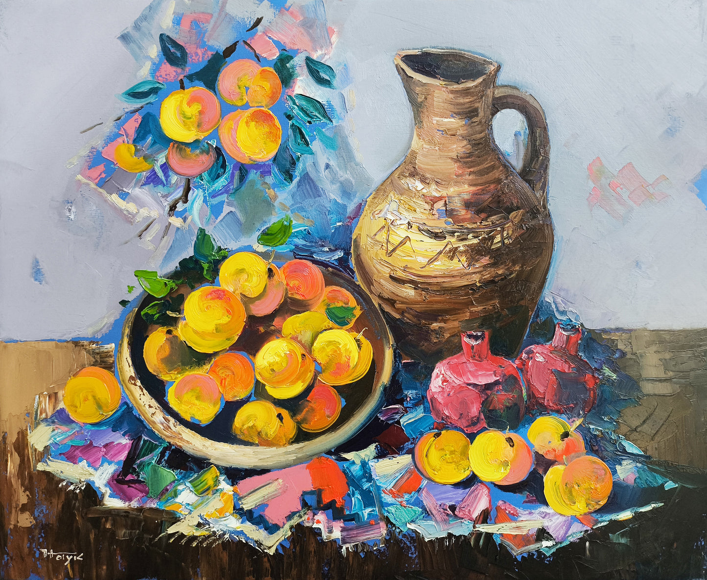 A Table of Summer Fruit - Hayk Miqayelyan
