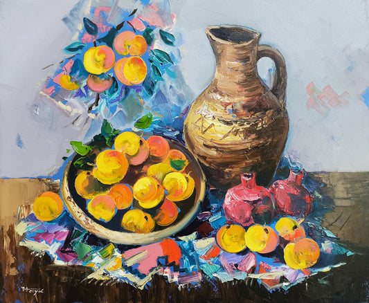 A Table of Summer Fruit - Hayk Miqayelyan