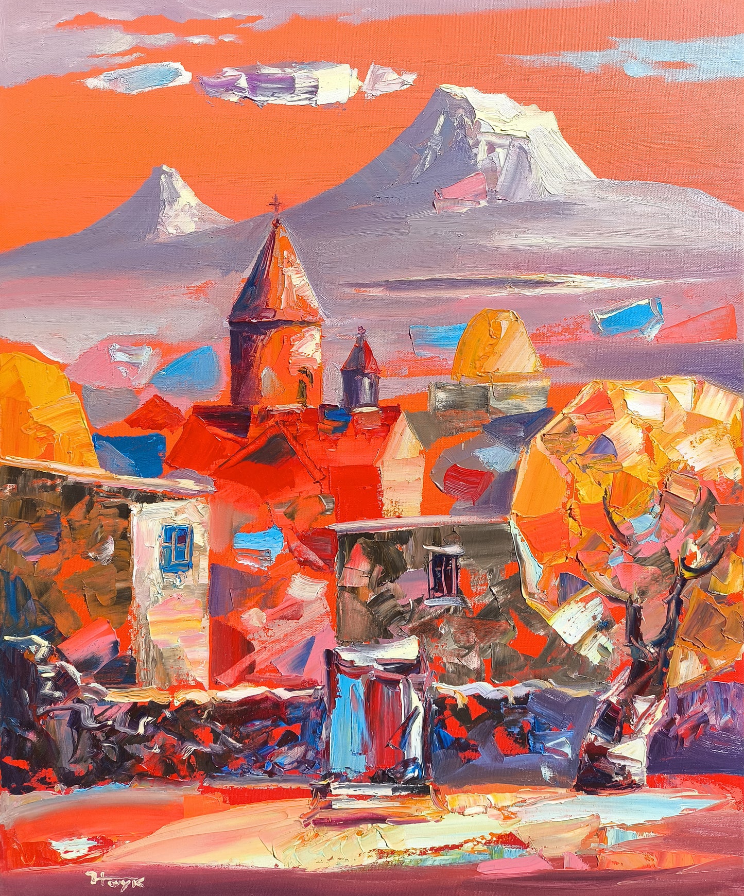 Golden Twilight Over Armenia - Hayk Miqayelyan