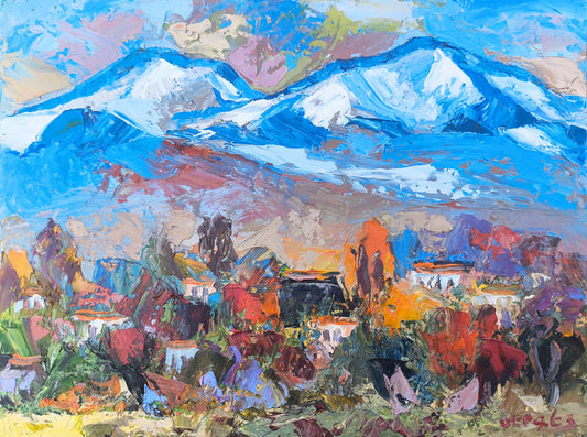 Colors of the Mountain Village - Sergey Arustamyan
