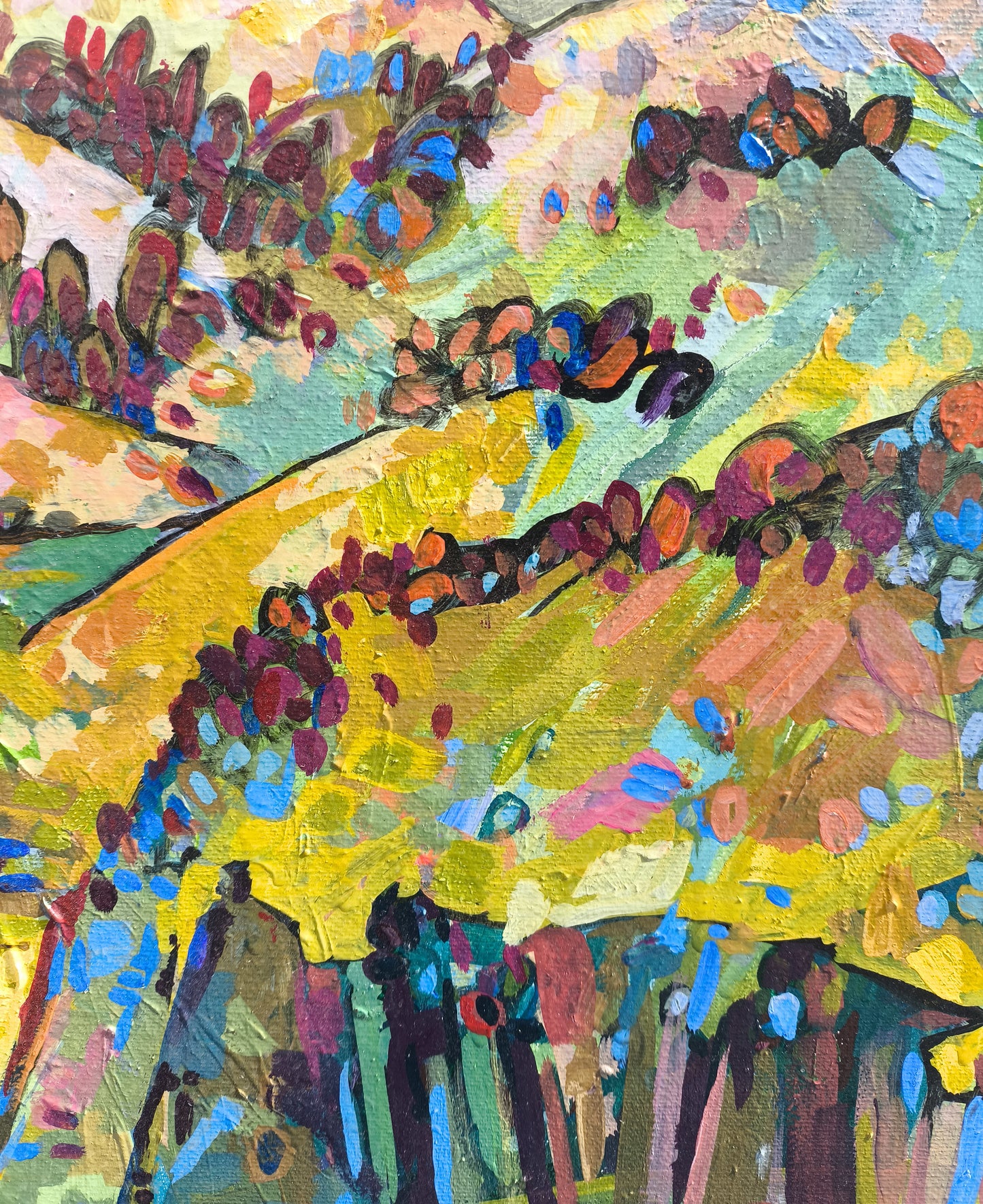 Colorful Hillside - Meliq Khazaryan