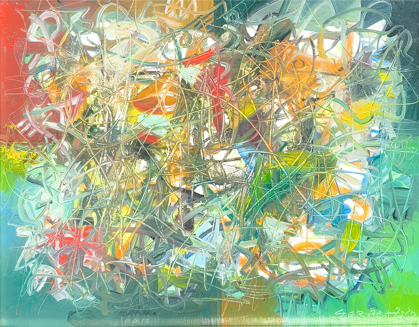 Գունագեղ խճողում - Սեյրան Գասպարյան