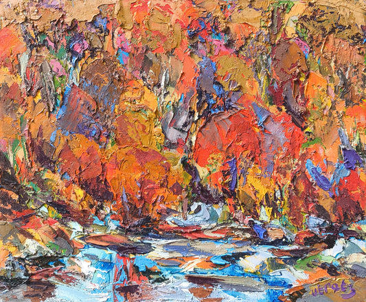 Golden Fire by the Water - Sergey Arustamyan