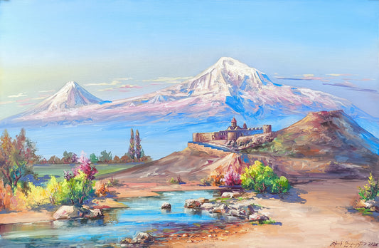Spring Light at Khor Virap - Mekhak Khazaryan