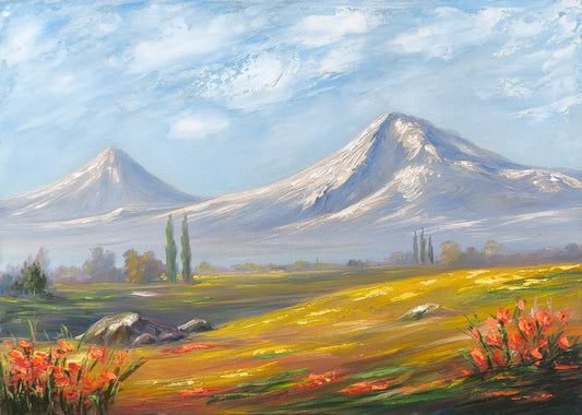 Golden Field Under Ararat - Anush Emiryan