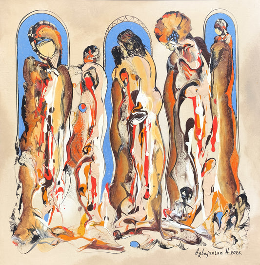 Figures in Arches - Harutyun Aghajanyan
