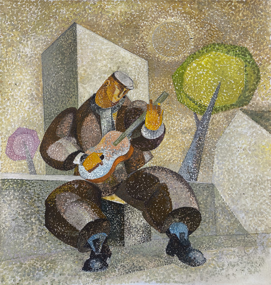 Man with a Guitar - Meliq Khazaryan
