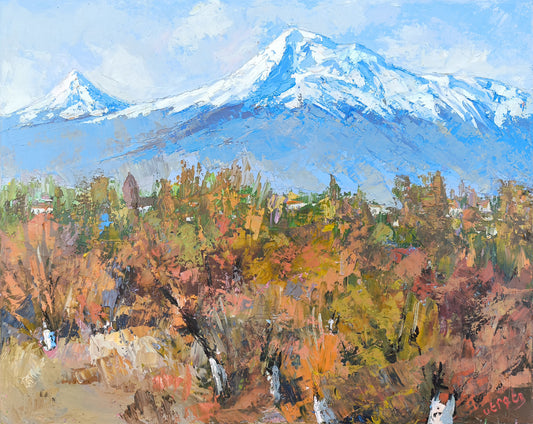 Autumn at the Foot of Ararat - Sergey Arustamyan