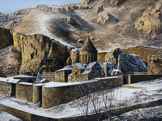 Winter at the Monastery - Sergey Miqayelyan