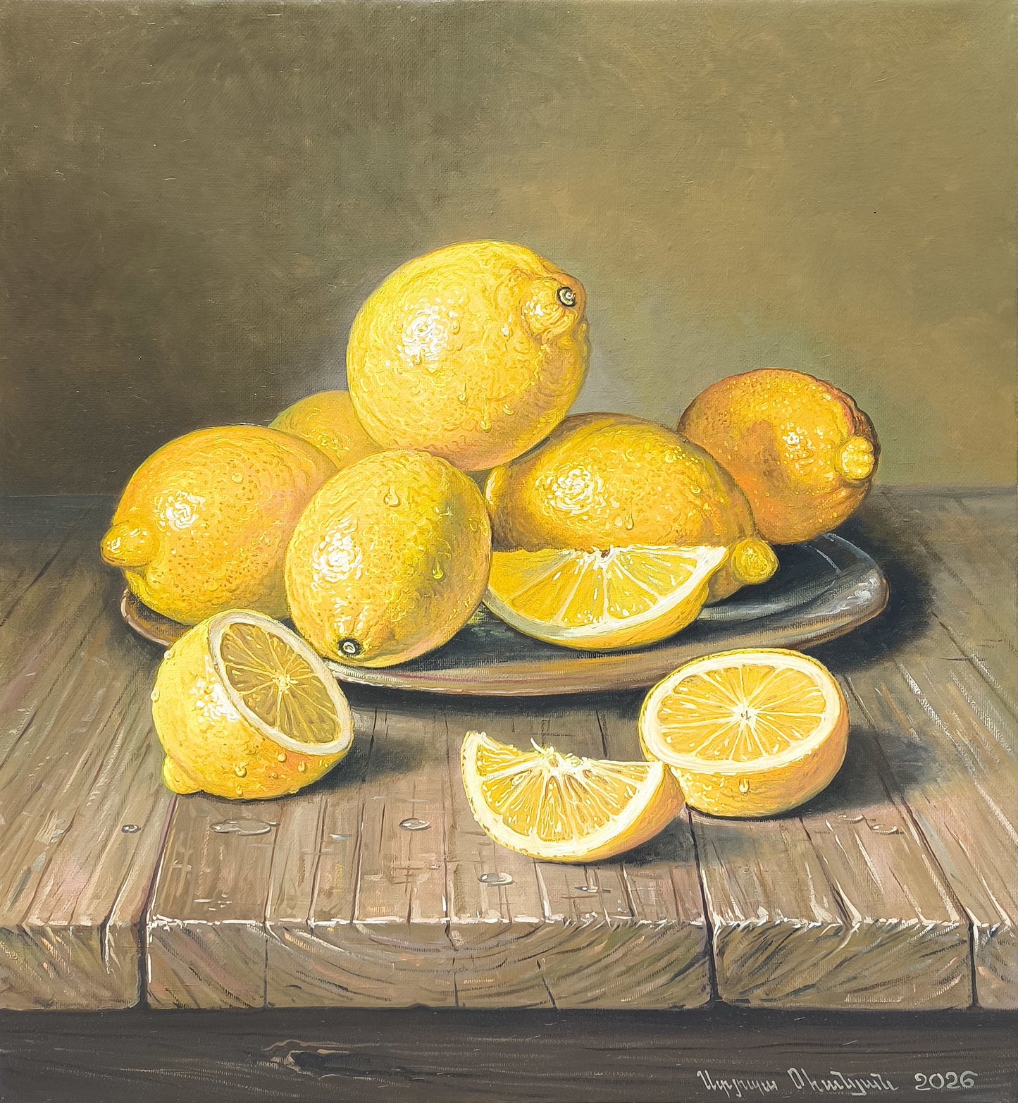 Sunlit Lemons - Stepan Ohanyan