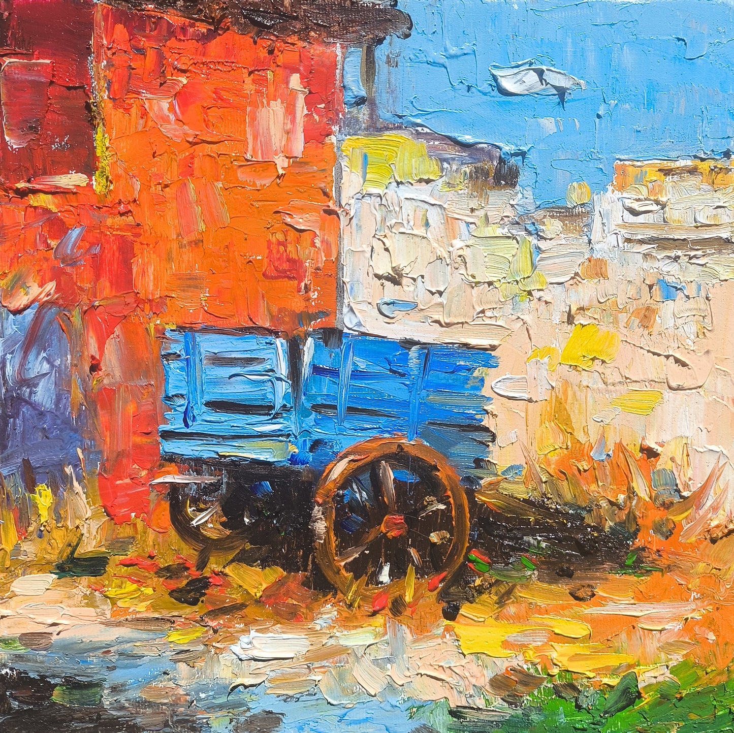 The Old Wooden Cart - Narek Qochunc
