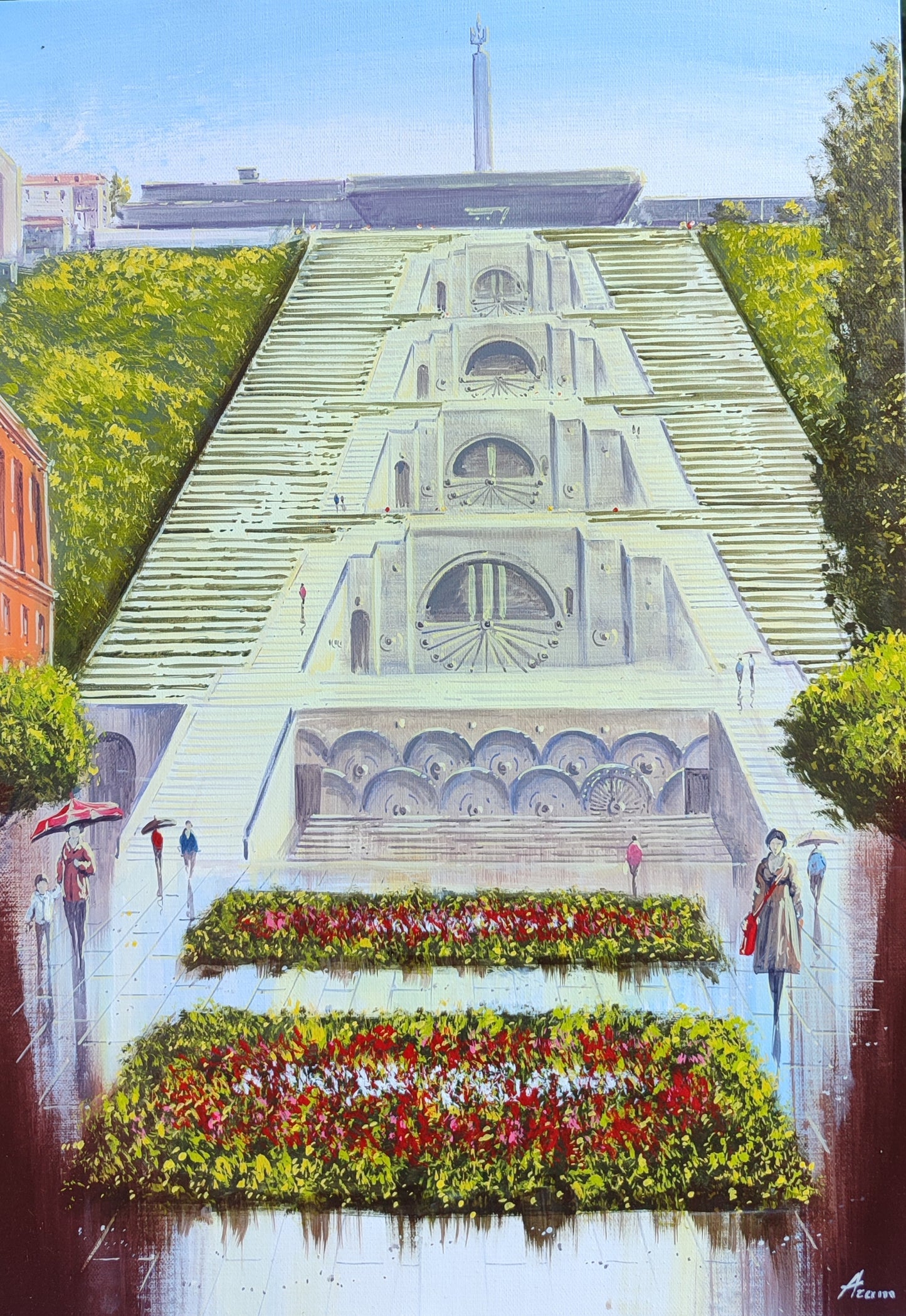 The Cascade of Yerevan - Aram Movsisyan