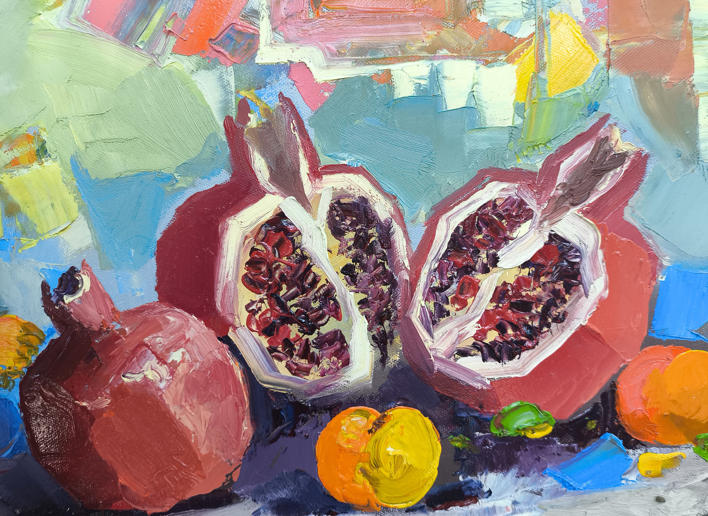 Clay Jug and Pomegranates - Hayk Miqayelyan