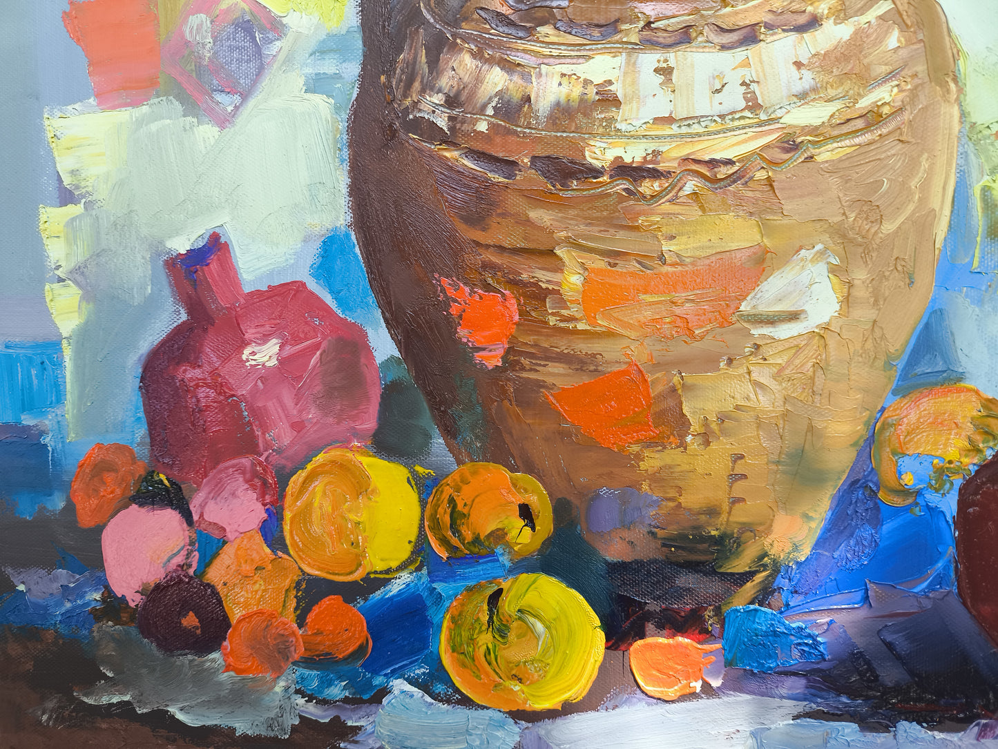 Clay Jug and Pomegranates - Hayk Miqayelyan