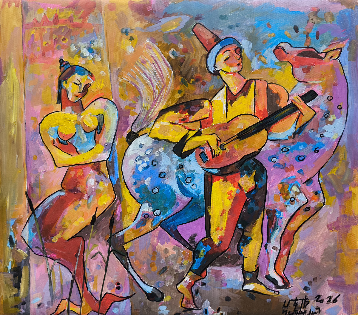Mermaid and Musician - Meliq Khazaryan