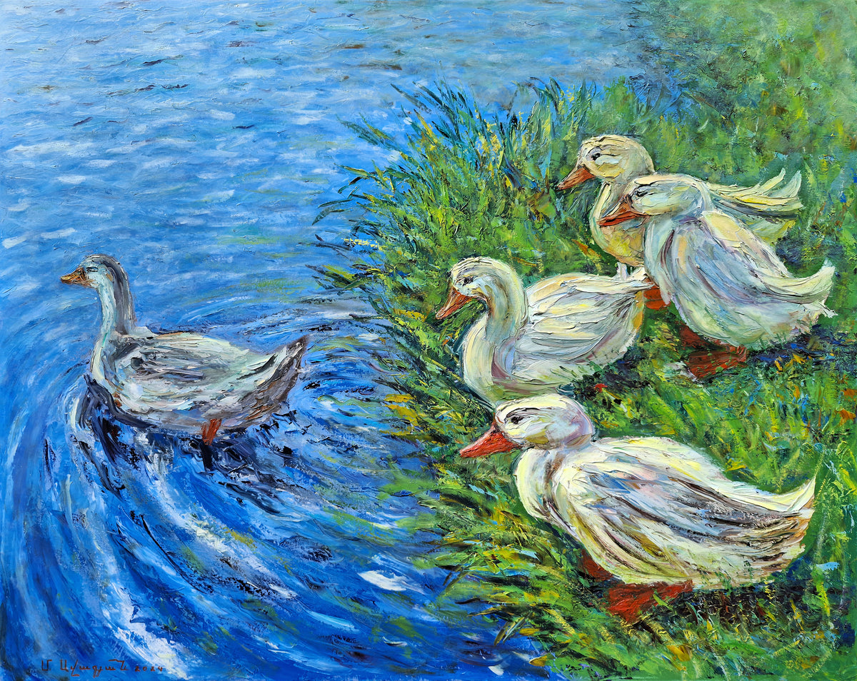 Family of Ducks - Mher Avagyan