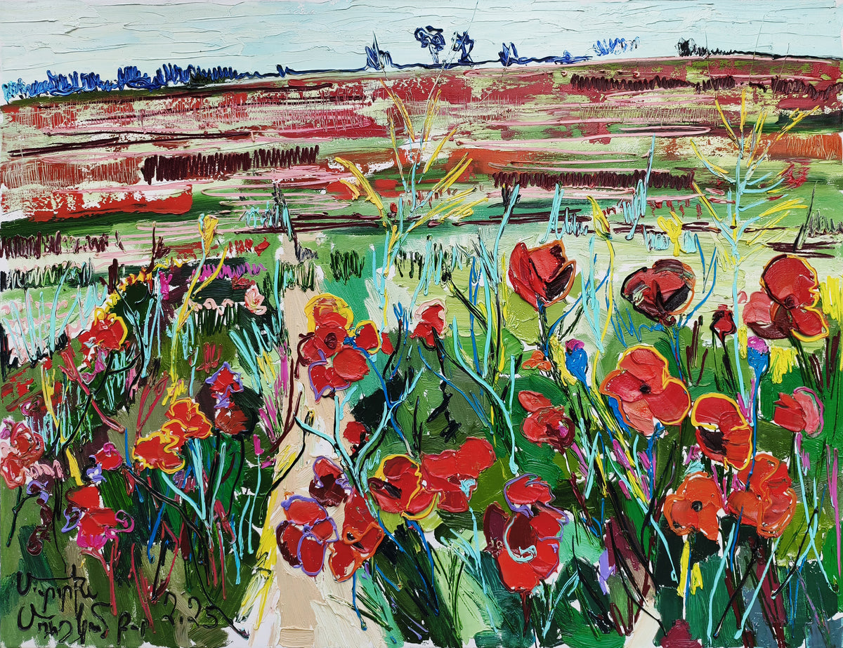 Wild Poppy Fields - Martin Mushkambaryan