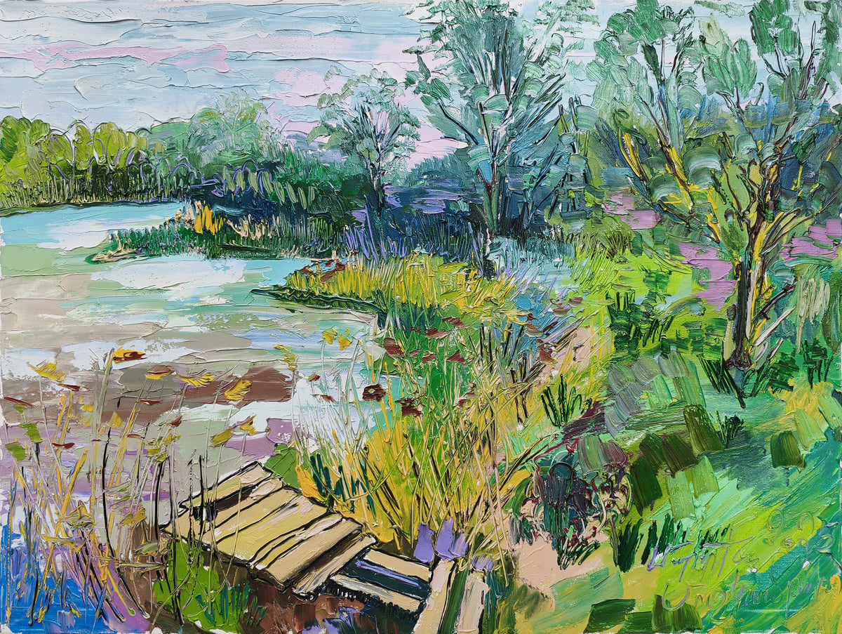 Spring at the Lake - Martin Mushkambaryan